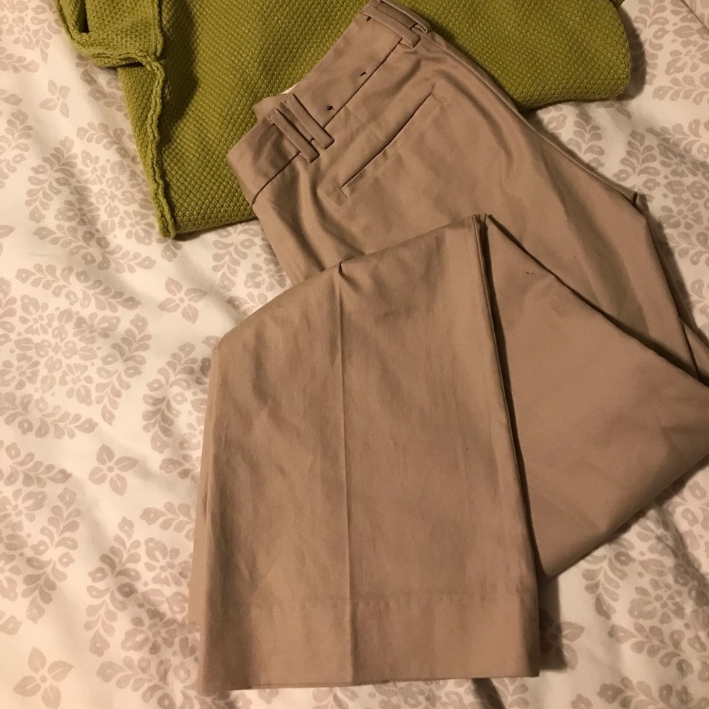 Petite Khakis Banana Republic Pants Slacks